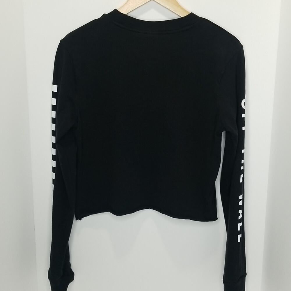 Vans Sweatshirt Medium Long Sleeve Cropped - Picture 5 of 8